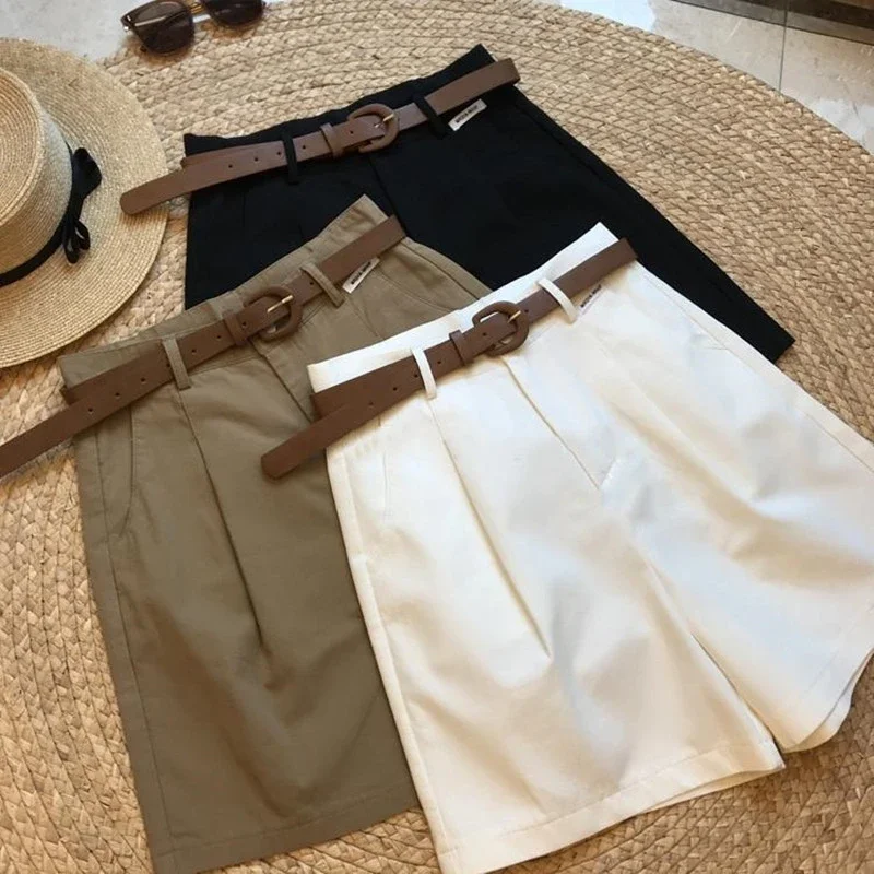 Fly Line - Fanan New Wide Leg Shorts for
