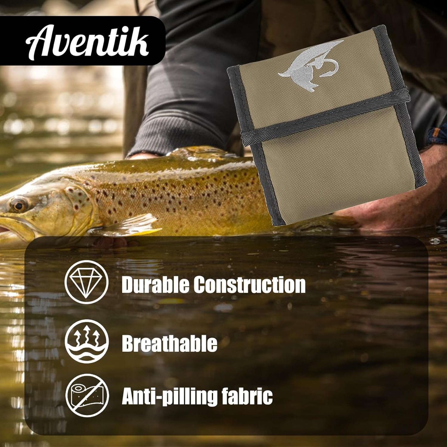 Aventik Fishing Rig Bag Tackle - đánh giá và giá Leader Line