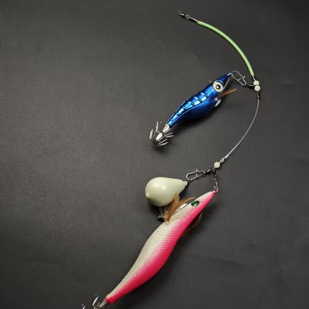 6pcs Luminous Squid Fishing Ri - đánh giá và giá Freshwater Line