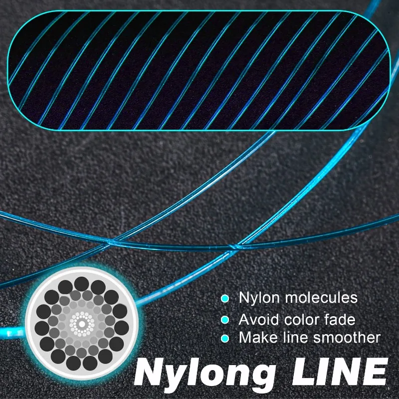 Sougayilang 100/500m Nylon Fis - đánh giá và giá Freshwater Line