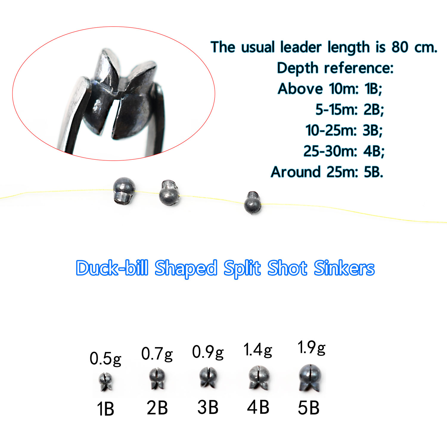 Multi Size Taper Metal Sinkers - đánh giá và giá Saltwater Line